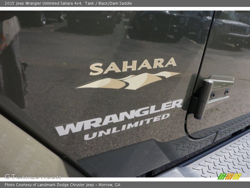 Tank / Black/Dark Saddle 2015 Jeep Wrangler Unlimited Sahara 4x4