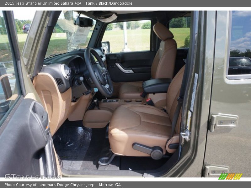 Tank / Black/Dark Saddle 2015 Jeep Wrangler Unlimited Sahara 4x4