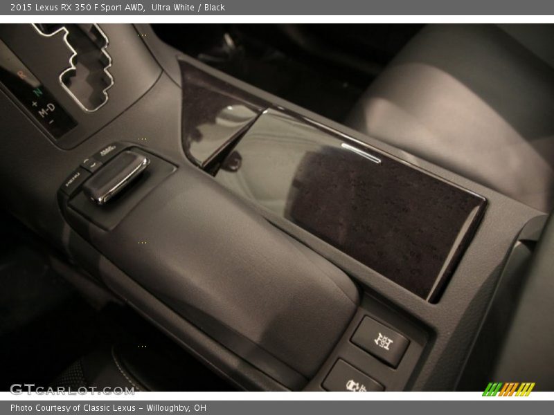 Controls of 2015 RX 350 F Sport AWD