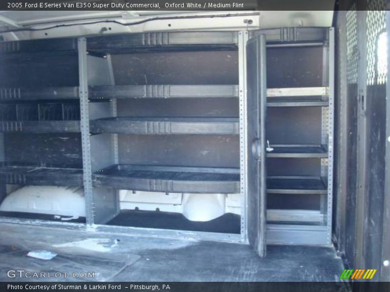 Oxford White / Medium Flint 2005 Ford E Series Van E350 Super Duty Commercial