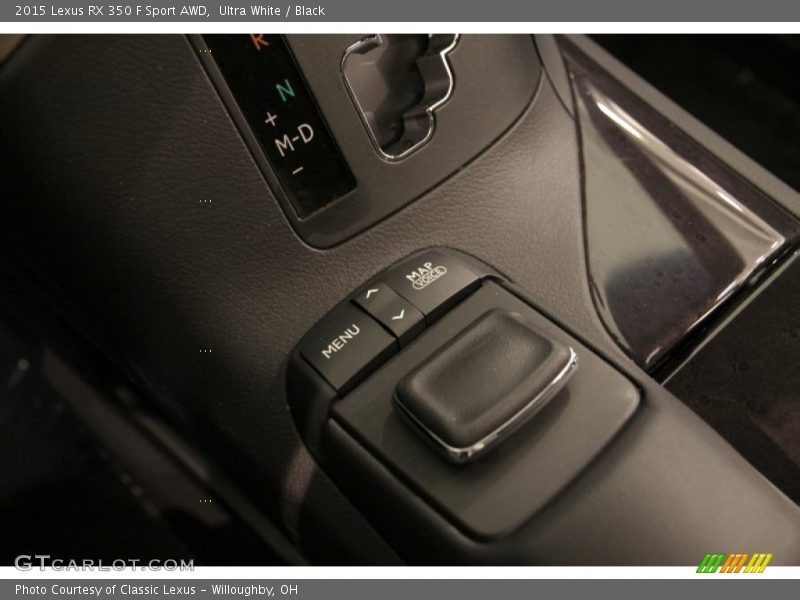 Controls of 2015 RX 350 F Sport AWD