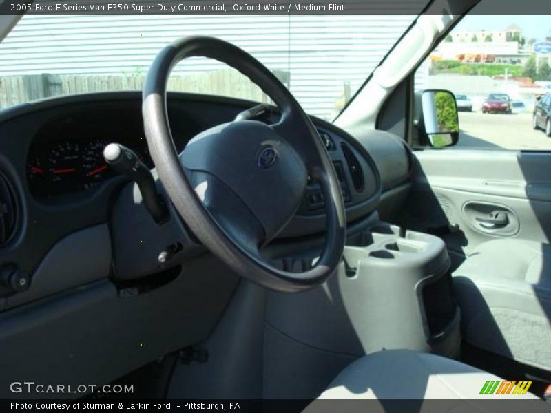 Oxford White / Medium Flint 2005 Ford E Series Van E350 Super Duty Commercial