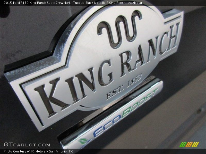 Tuxedo Black Metallic / King Ranch Java/Mesa 2015 Ford F150 King Ranch SuperCrew 4x4