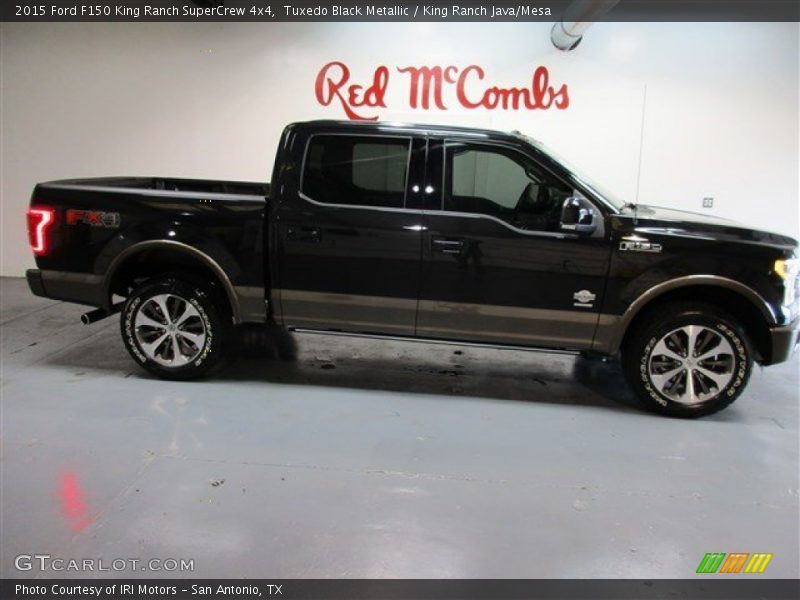 Tuxedo Black Metallic / King Ranch Java/Mesa 2015 Ford F150 King Ranch SuperCrew 4x4