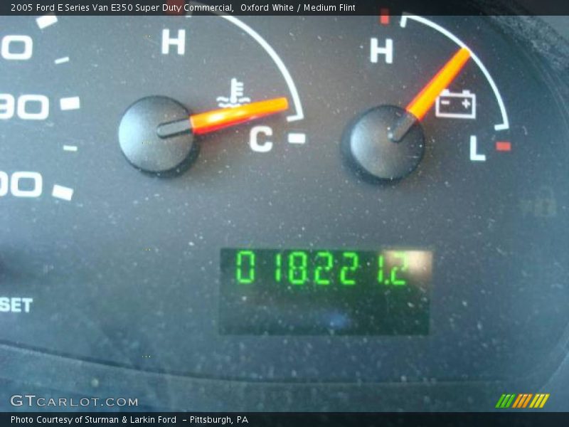 Oxford White / Medium Flint 2005 Ford E Series Van E350 Super Duty Commercial