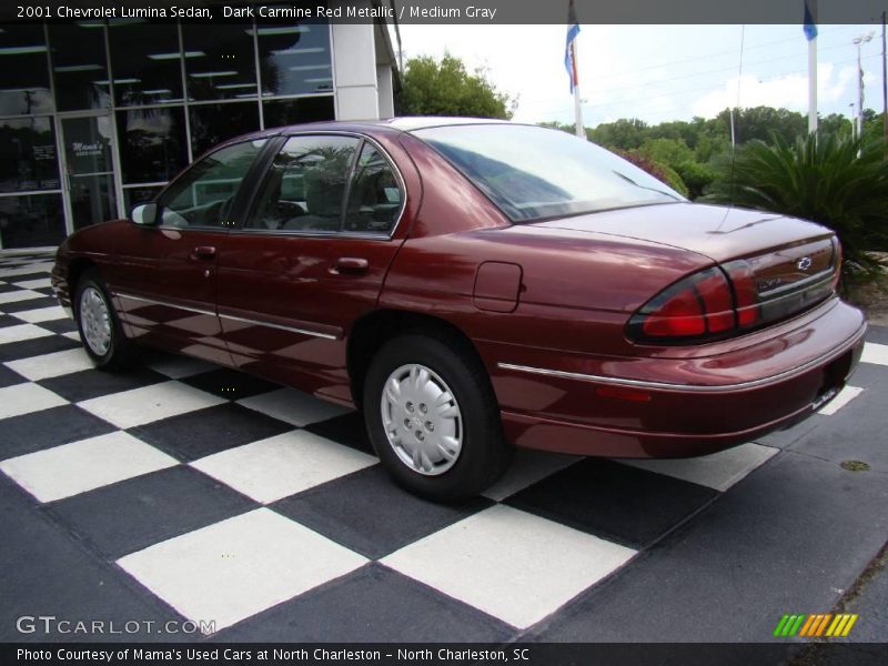 Dark Carmine Red Metallic / Medium Gray 2001 Chevrolet Lumina Sedan