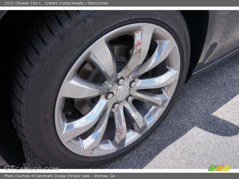 Granite Crystal Metallic / Black/Linen 2015 Chrysler 300 C