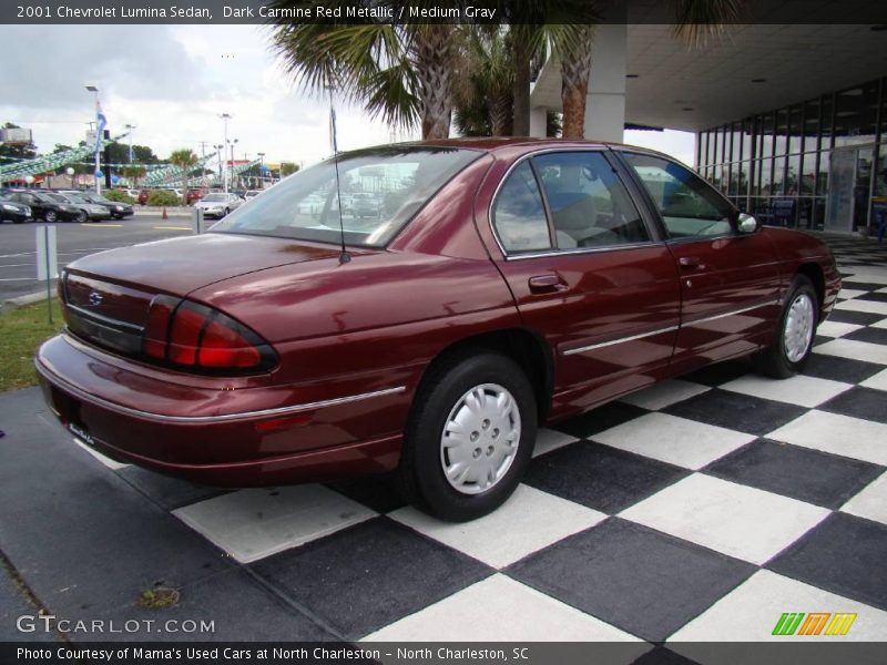 Dark Carmine Red Metallic / Medium Gray 2001 Chevrolet Lumina Sedan