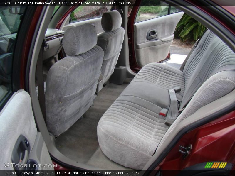 Dark Carmine Red Metallic / Medium Gray 2001 Chevrolet Lumina Sedan
