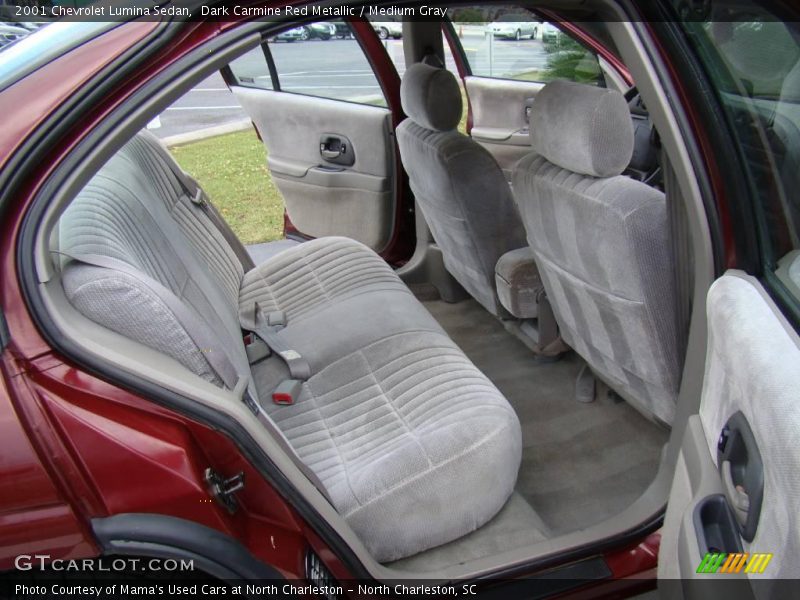 Dark Carmine Red Metallic / Medium Gray 2001 Chevrolet Lumina Sedan