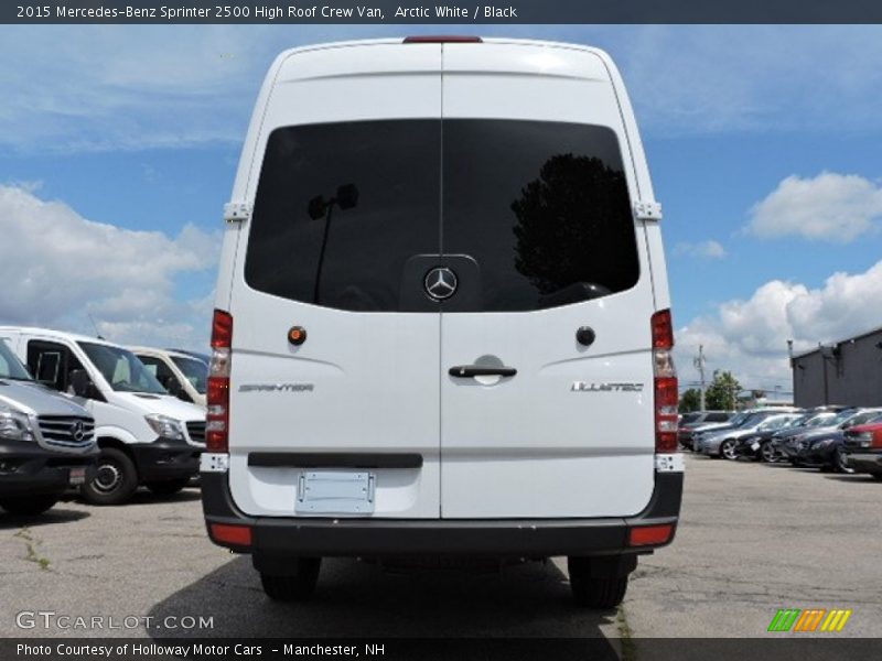 Arctic White / Black 2015 Mercedes-Benz Sprinter 2500 High Roof Crew Van