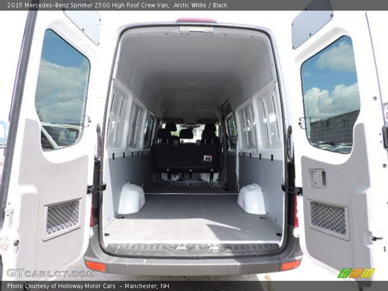 Arctic White / Black 2015 Mercedes-Benz Sprinter 2500 High Roof Crew Van