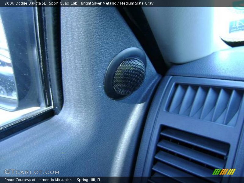 Bright Silver Metallic / Medium Slate Gray 2006 Dodge Dakota SLT Sport Quad Cab