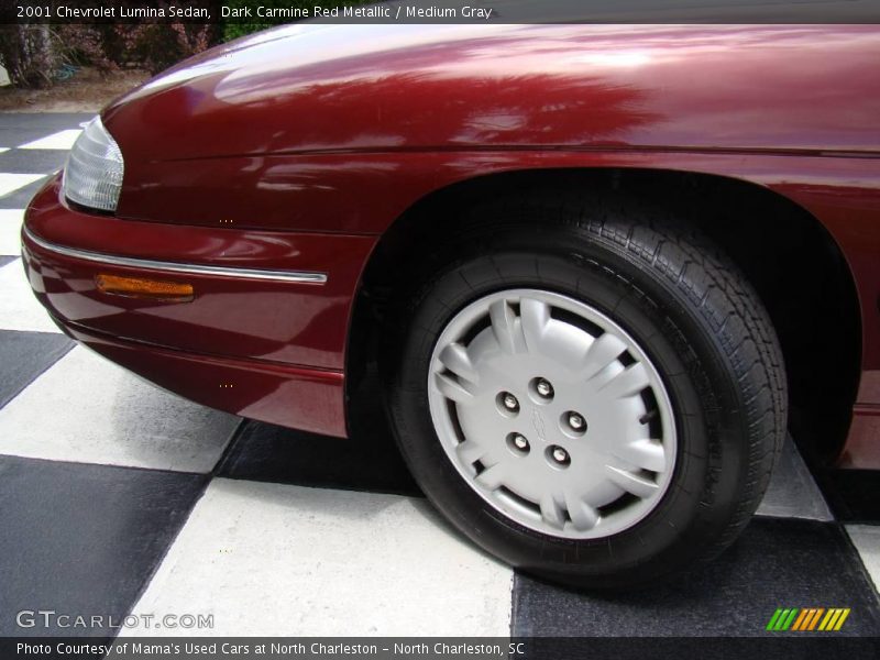 Dark Carmine Red Metallic / Medium Gray 2001 Chevrolet Lumina Sedan