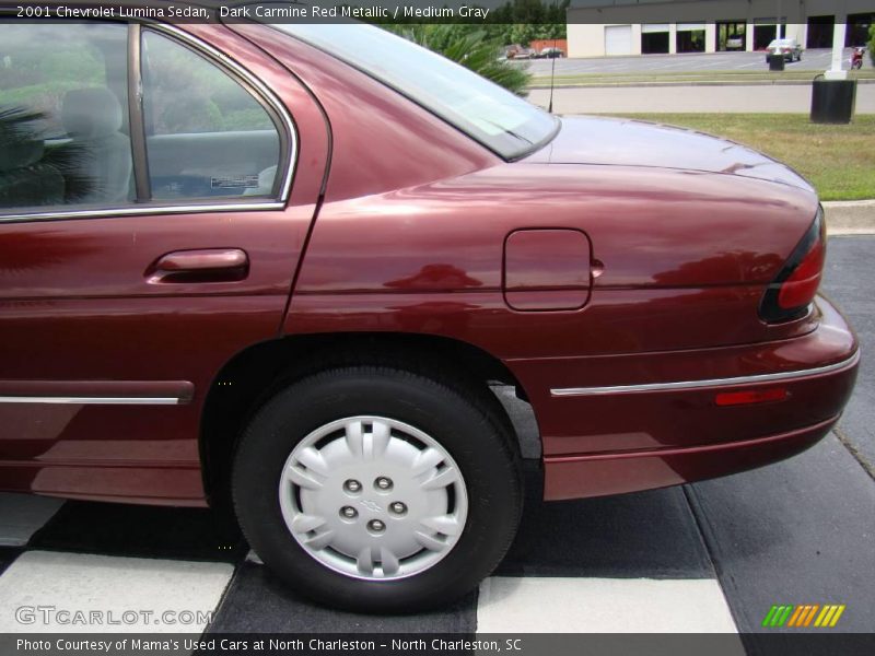 Dark Carmine Red Metallic / Medium Gray 2001 Chevrolet Lumina Sedan