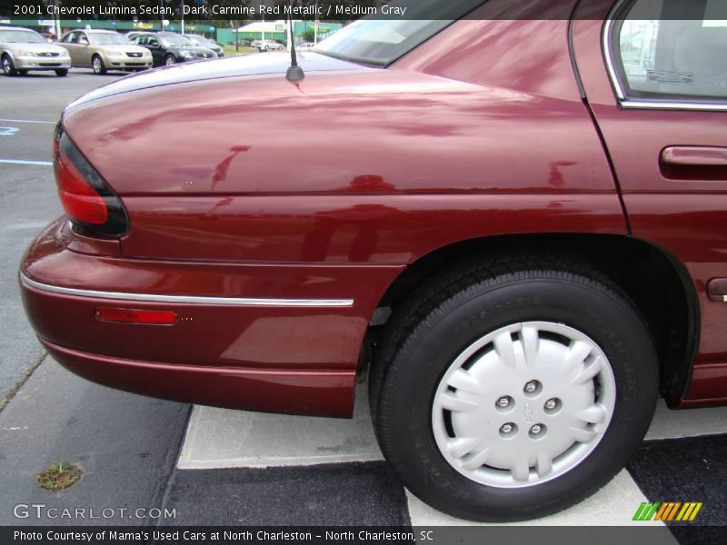 Dark Carmine Red Metallic / Medium Gray 2001 Chevrolet Lumina Sedan