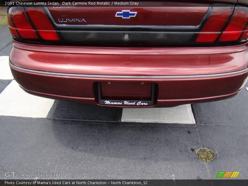 Dark Carmine Red Metallic / Medium Gray 2001 Chevrolet Lumina Sedan