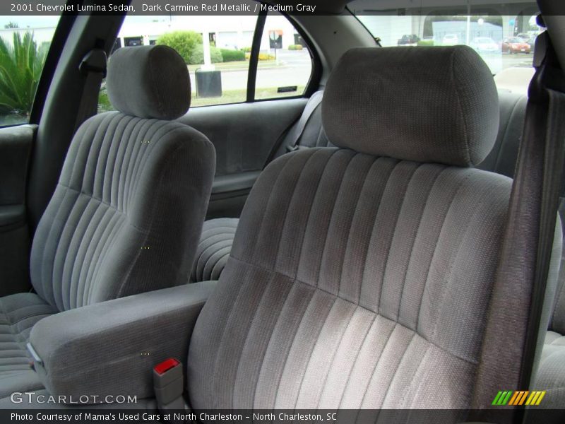 Dark Carmine Red Metallic / Medium Gray 2001 Chevrolet Lumina Sedan
