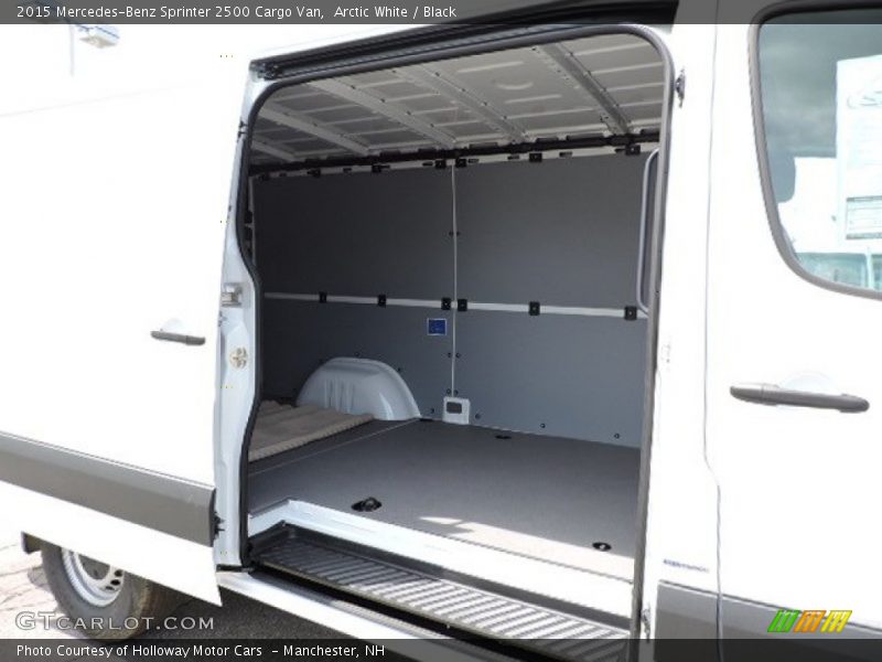 Arctic White / Black 2015 Mercedes-Benz Sprinter 2500 Cargo Van