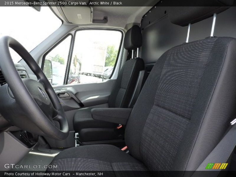 Arctic White / Black 2015 Mercedes-Benz Sprinter 2500 Cargo Van