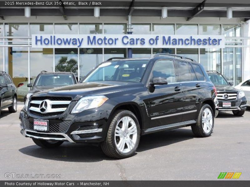 Black / Black 2015 Mercedes-Benz GLK 350 4Matic