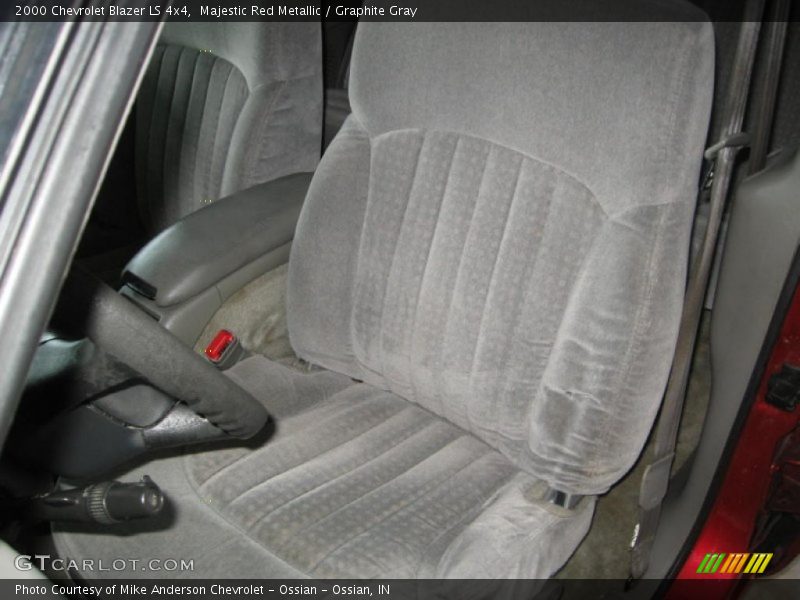 Majestic Red Metallic / Graphite Gray 2000 Chevrolet Blazer LS 4x4