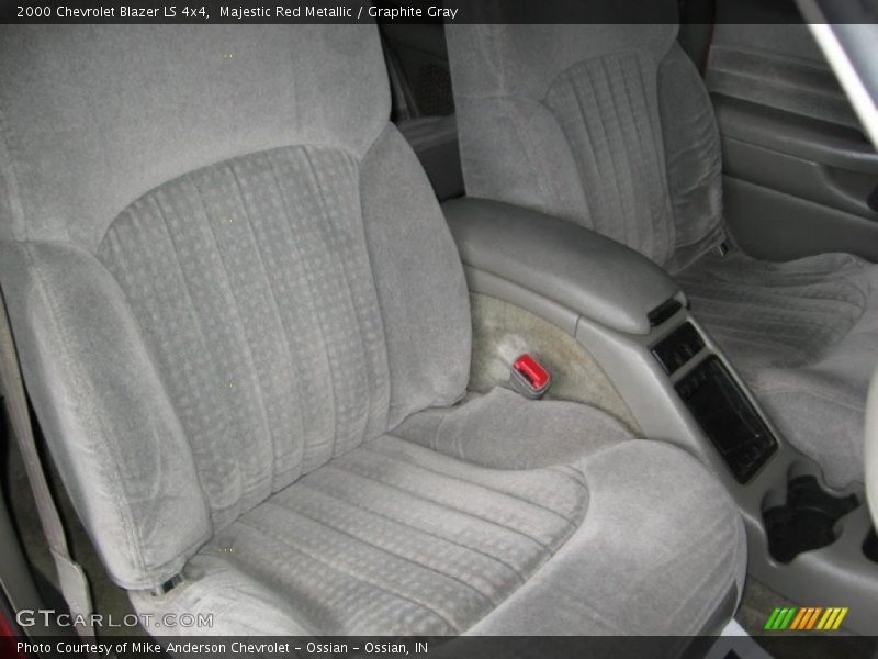 Majestic Red Metallic / Graphite Gray 2000 Chevrolet Blazer LS 4x4