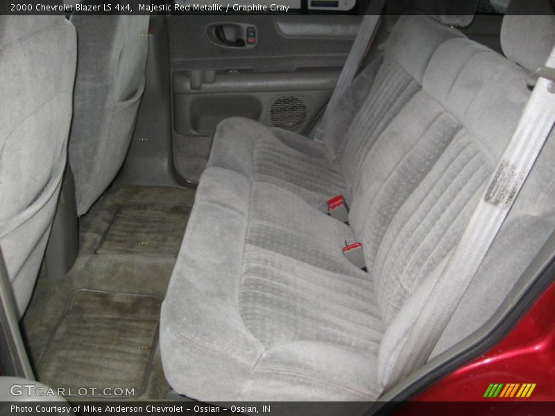 Majestic Red Metallic / Graphite Gray 2000 Chevrolet Blazer LS 4x4