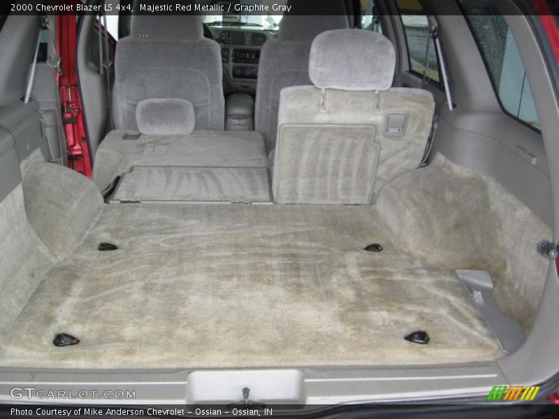 Majestic Red Metallic / Graphite Gray 2000 Chevrolet Blazer LS 4x4