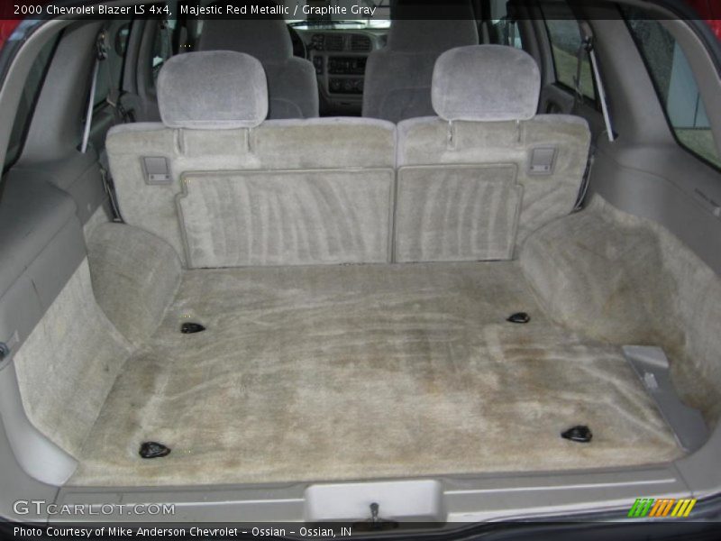 Majestic Red Metallic / Graphite Gray 2000 Chevrolet Blazer LS 4x4