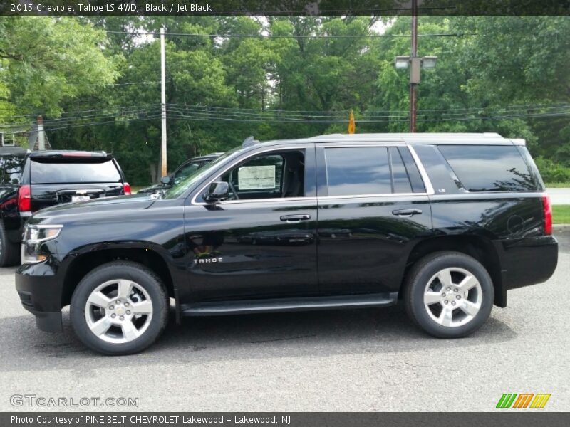 Black / Jet Black 2015 Chevrolet Tahoe LS 4WD