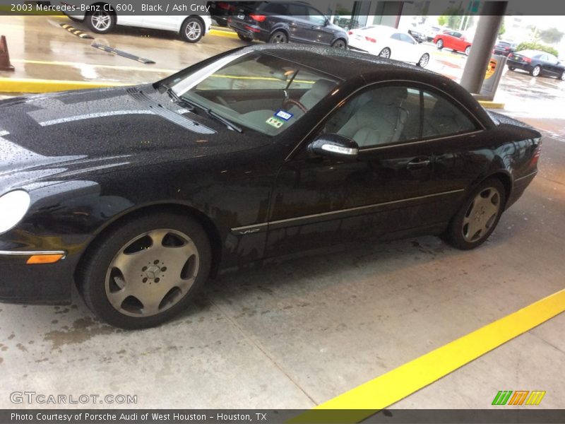 Black / Ash Grey 2003 Mercedes-Benz CL 600