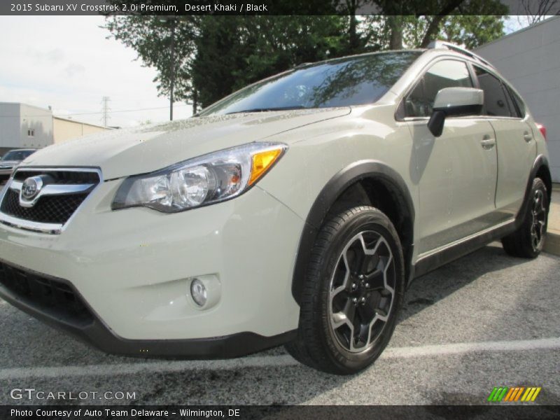 Desert Khaki / Black 2015 Subaru XV Crosstrek 2.0i Premium