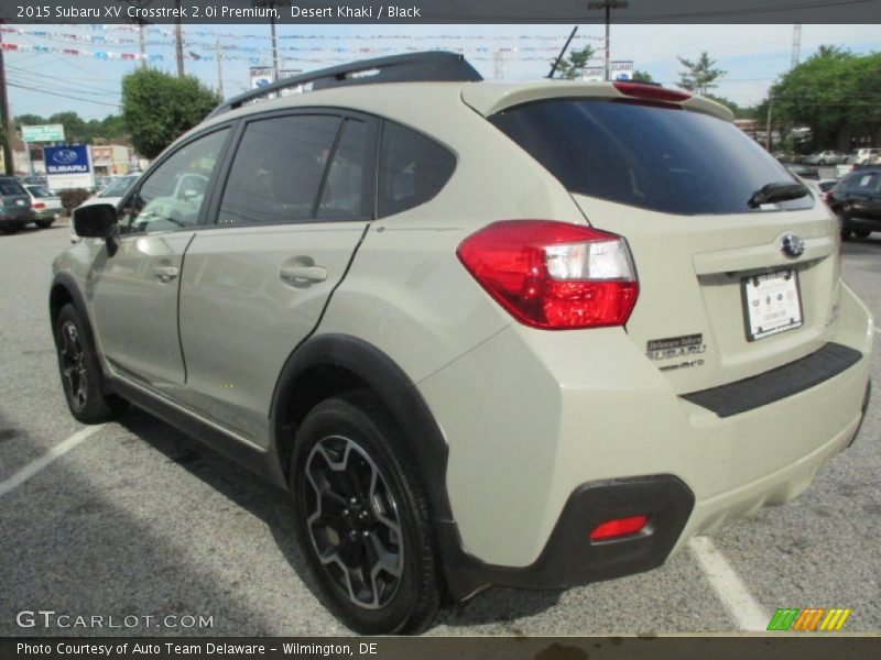Desert Khaki / Black 2015 Subaru XV Crosstrek 2.0i Premium