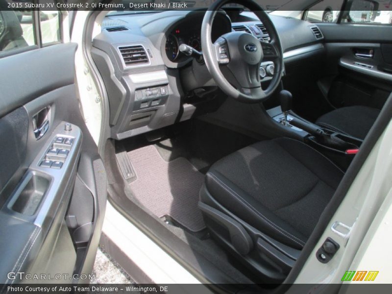 Desert Khaki / Black 2015 Subaru XV Crosstrek 2.0i Premium