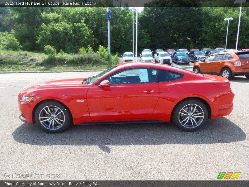 Race Red / Ebony 2015 Ford Mustang GT Coupe