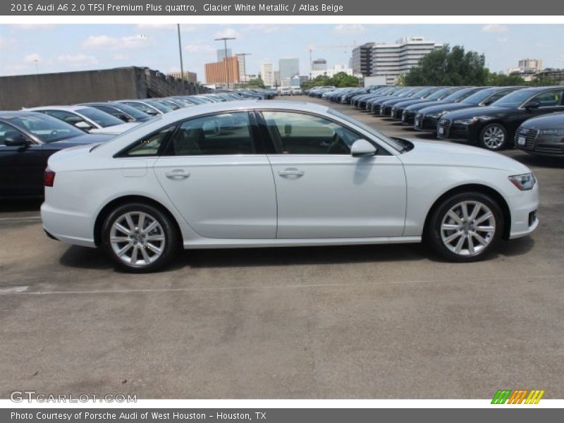 Glacier White Metallic / Atlas Beige 2016 Audi A6 2.0 TFSI Premium Plus quattro