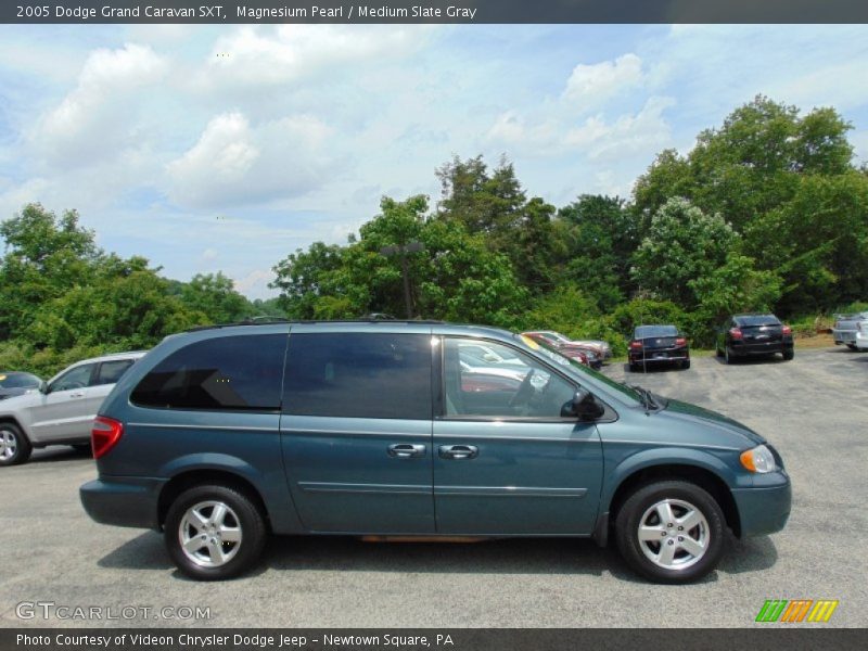 Magnesium Pearl / Medium Slate Gray 2005 Dodge Grand Caravan SXT