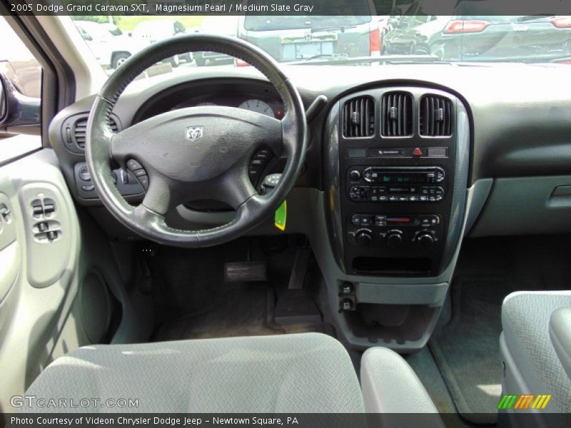 Magnesium Pearl / Medium Slate Gray 2005 Dodge Grand Caravan SXT