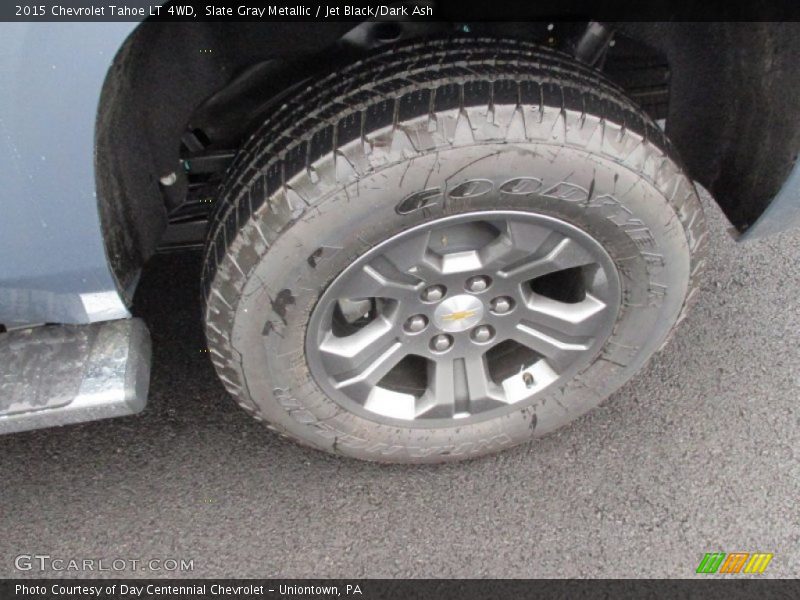 Slate Gray Metallic / Jet Black/Dark Ash 2015 Chevrolet Tahoe LT 4WD