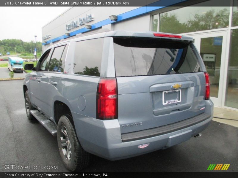 Slate Gray Metallic / Jet Black/Dark Ash 2015 Chevrolet Tahoe LT 4WD