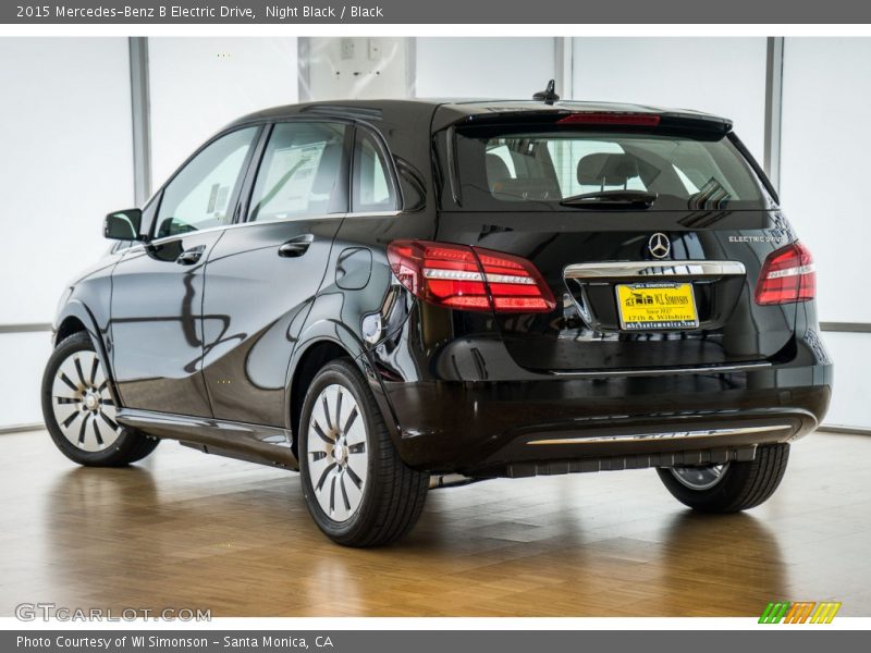 Night Black / Black 2015 Mercedes-Benz B Electric Drive