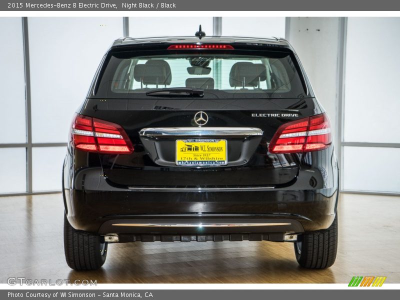 Night Black / Black 2015 Mercedes-Benz B Electric Drive