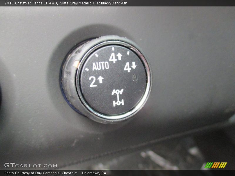Slate Gray Metallic / Jet Black/Dark Ash 2015 Chevrolet Tahoe LT 4WD