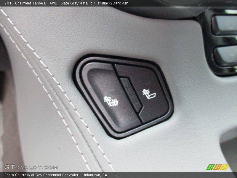 Slate Gray Metallic / Jet Black/Dark Ash 2015 Chevrolet Tahoe LT 4WD