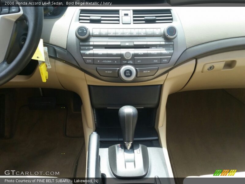 Bold Beige Metallic / Ivory 2008 Honda Accord LX-P Sedan