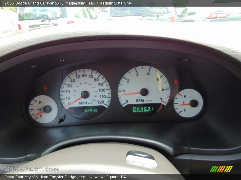 Magnesium Pearl / Medium Slate Gray 2005 Dodge Grand Caravan SXT