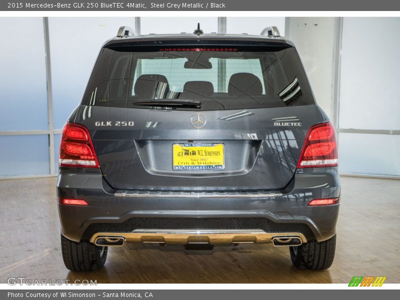 Steel Grey Metallic / Black 2015 Mercedes-Benz GLK 250 BlueTEC 4Matic