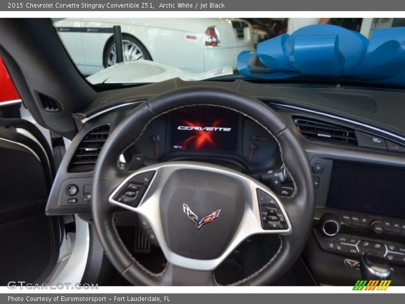 Arctic White / Jet Black 2015 Chevrolet Corvette Stingray Convertible Z51