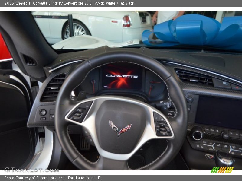 Arctic White / Jet Black 2015 Chevrolet Corvette Stingray Convertible Z51